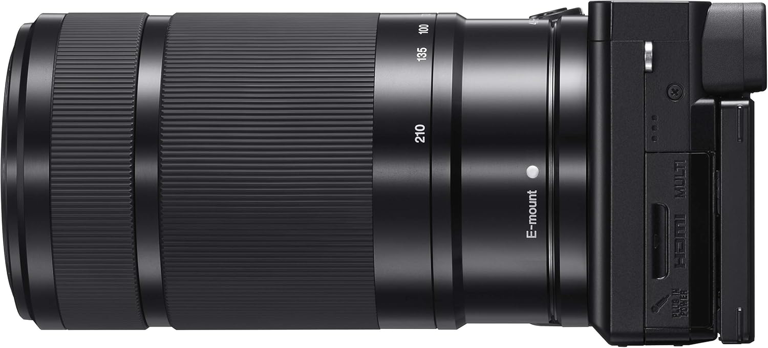 Sony Alpha ILCE-6100Y 24.2 MP Mirrorless Digital SLR Camera with 16-50 mm & 55-210 mm Zoom Lenses Sony Alpha ILCE-6100Y 24.2 MP Mirrorless Digital SLR Camera with 16-50 mm & 55-210 mm Zoom Lenses
